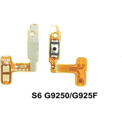 New Power on/off button flex cable Replacement for Samsung Galaxy S6 G9250 G925F / G9200 G920F / S6 Edge Plus G9280 G928F/V/H