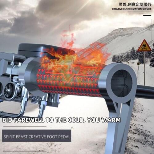 Electric Heating Gloves Modified Motorcycle Heating Handlebar Cover Electric Vehicle 12v Universal Heating Handlebar Cover