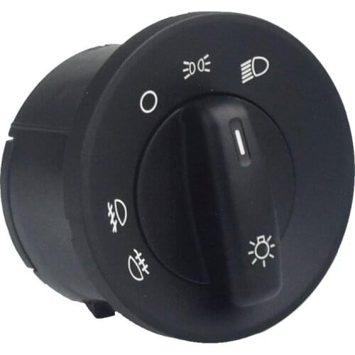 FEELWIND Headlight Fog Lamp Control Switch For Skoda Octavia II 1Z0941431 1Z0 941 431E 1ZD 941 431E 1ZD 941 431C