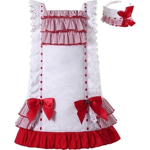 Pettigirl New Arrival Kids Summer Dresses for Girls Sleeveless Summer Clothes with Matching Headband