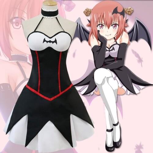 Gabriel DropOut Cosplay Kurumizawa Satanichia McDowell Little Devil Dress Anime Halloween Carnival Party Costume