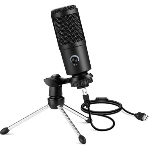 New USB Microphone Professional Condenser Microphones For PC Computer Laptop Recording Studio Singing Gaming Streaming Mikrofon