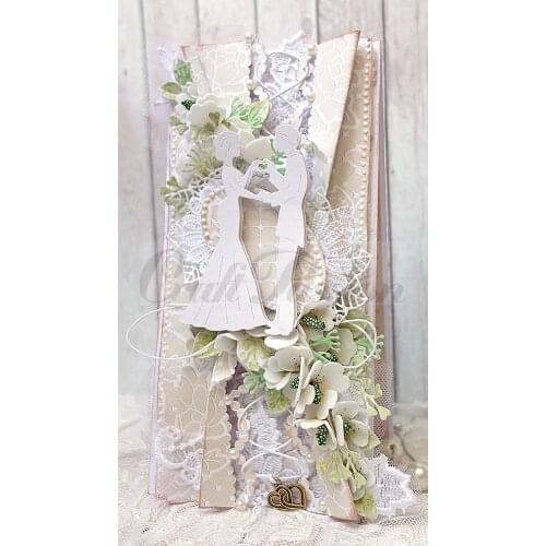 Mmao Crafts Metal Steel Cutting Dies New 2019 Heart dancing lover Stencil For DIY Scrapbooking Paper/photo Cards Embossing Dies