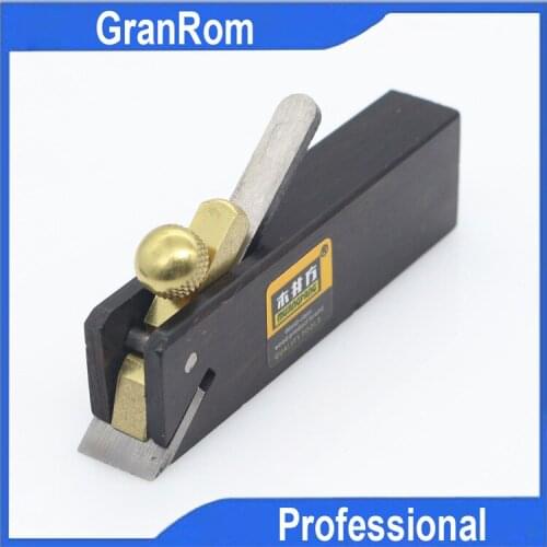 Ebony Mini Light Planer Wire Planing Tools DIY Woodworking Hand Planer with HSS Blade Handheld Woodworking Tools