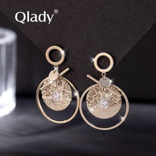 Earrings 2021 new tide restoring ancient ways with summer female sterling silver earrings temperament senior web celebrity eardr