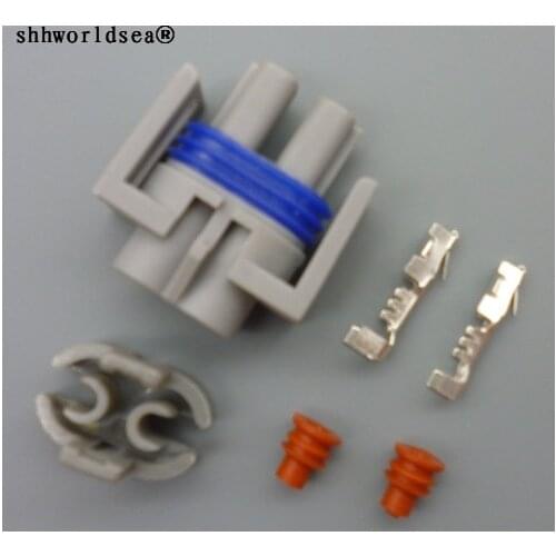 Shhworldsea 2 Pin Female 1.5mm Auto Harness Connector Compressor Air Conditioner Socket For Buick Chevrolet