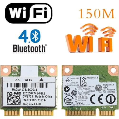 Bluetooth-compatible V4.0 Wireless Mini PCI-Express Card For Atheros AR5B225
