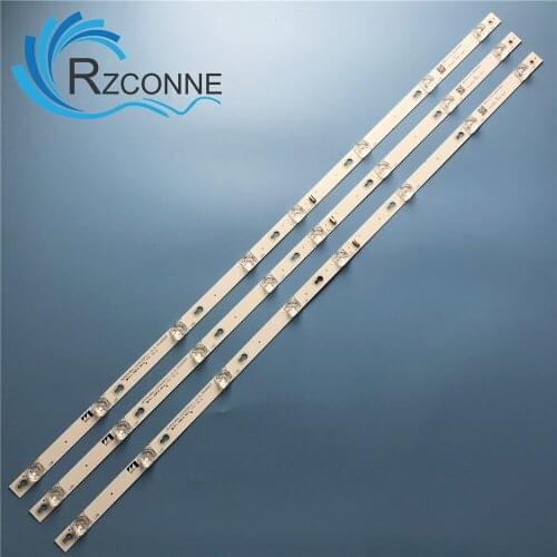 LED backlight strip 8 lamp for TCL 43"TV D43A810 L43F1B L43P1A-F 43HR330M08A2 V5 Shine0n 2D02636 DS-4C-LB4308-HR02J ZM02J