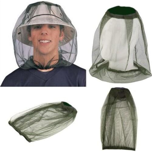 Outdoor Trekking Camping Mosquito-proof Net Tourism Insect-proof Net Insect Cap Fishing Cap Hiking Travelling Fishing Protector