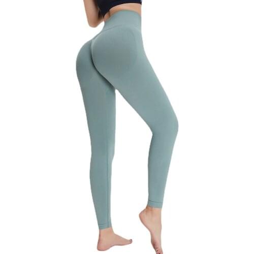 High Quality New Sports Leggings Fitness Pants for Women Running Tight Peach Buttock Yoga Pants Women