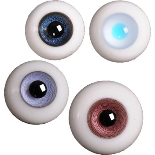 Vivid And Good Looking 14mm Glass Eyes For BJD 1/3 1/4 Doll Hot Sell Doll Accessories Glasss Eyeball Child Gift