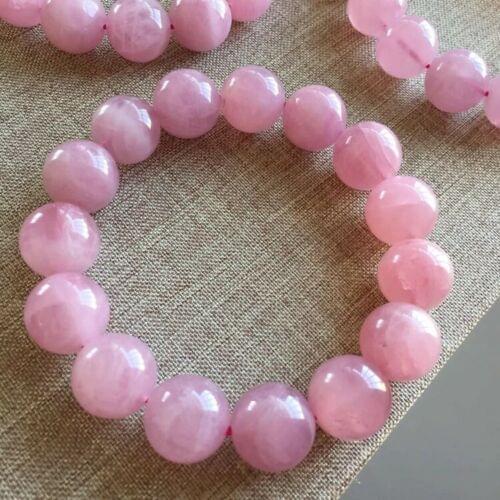 Natural Madagascar Rose Quartz Bracelet For Women Stretch Crystal Stretch 11mm 12mm 13mm 14mm Round Beads Bracelet Jewelry AAAAA
