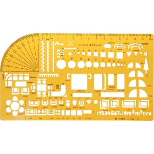 1:50 Tailor Scale Math Architecture Engineer Ruler Drawing Drafting Template New