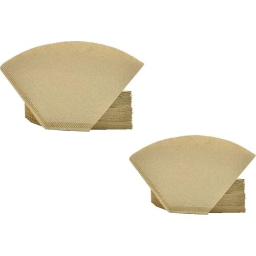101 \"V\" Shape Coffee Cup Filter Paper Espresso Machine Mocha Pot Strainer Sheet