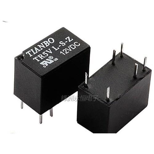 12pcs Relay TR5VL-S-Z-05VDC TR5VL-S-Z-012VDC TR5VL-S-Z-024VDC 2A relay 6 pin 5V/12V/24VDC relay