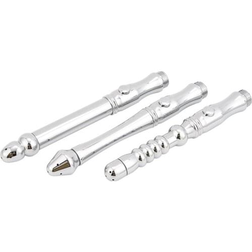 3pcs/Set Aluminum Anal Cleaning Enema Shower Bidet Anal Toilet Anus Clean Plug Kit