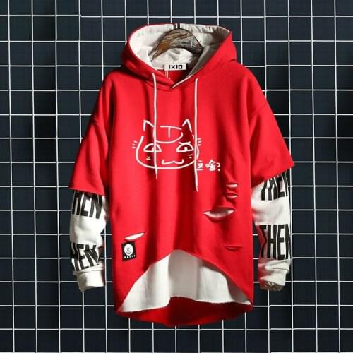 Anime Natsume Yujin-cho Cosplay Hooded Hoody Madara Natsume Reiko Cosplay Natsumes Book Of Friends Fake Two Piece Coat Sweater