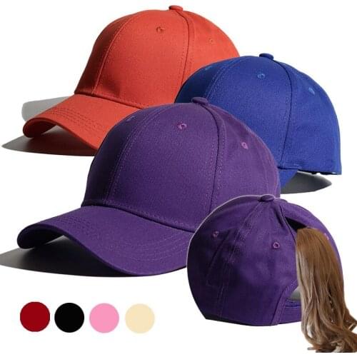 New Summer Autmn Unisex Women Casual Cotton baseball Caps Hot Solid Women Lady Adjustable Fitted Dad hat Snapbacks Sport hat