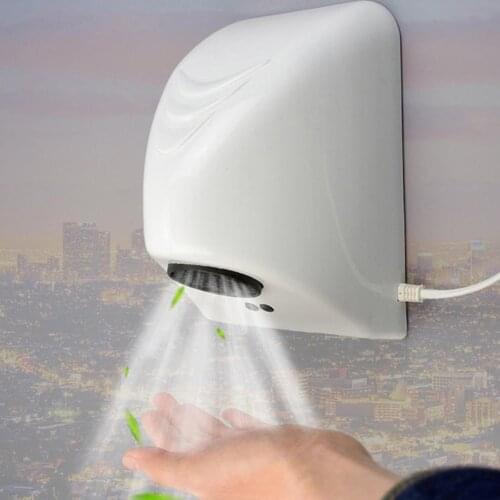 Household Bathroom Hand Drying Machine Bathroom Hotel Smart Automatic Infrared Sensor Hand Drying Hand Drier Machine