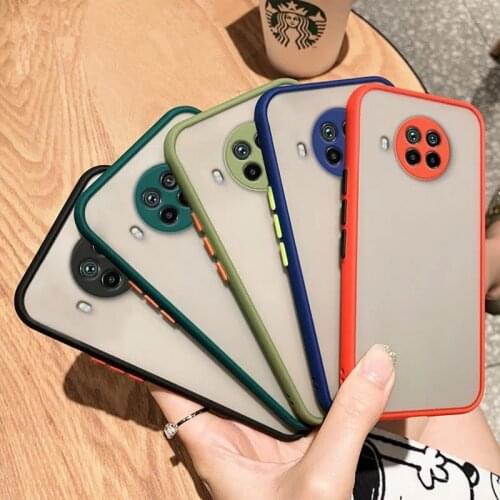 For Redmi Note 9 Pro 5G Case Silicone Matte Coque Funda Rubber Protective Cover Phone Cases For Xiaomi Redmi Note 9Pro 5G Fundas