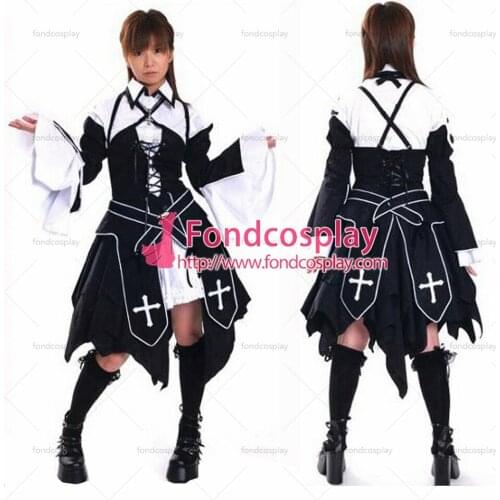 Gothic Lolita Punk Fashion Outfit Dress Cosplay Costume Tailor-made[CK118]