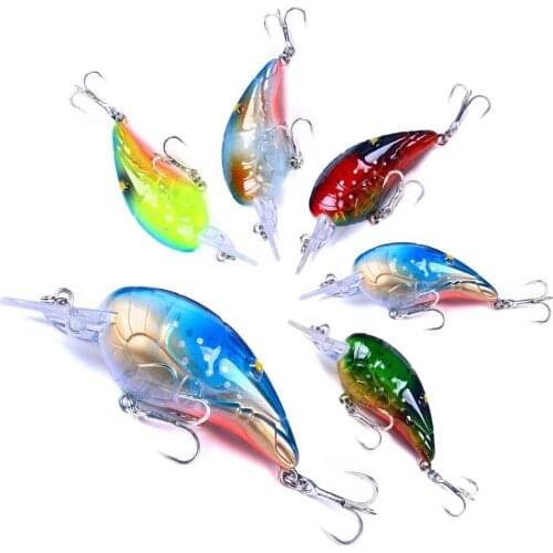 HENGJIA 1pcs 7cm 11.5g Fishing Wobbler 3D Lifelike 7 Segments Big Swimbait Hard Bait Fishing Tackle Crankbait Sinking Lure