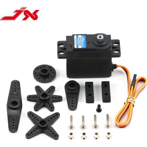 JX PDI-5521MG 20.32kg Steering Digital Metal Gear Core Servo with High Torque for 1/10 1/8 RC Car Boat Model DIY