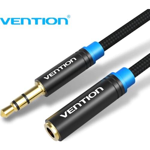 Vention 3.5mm Extension Audio Cable Male to Female Aux Cable Headphone Cable 3.5 mm extension cable for iPhone 6s MP3 MP4 Player
