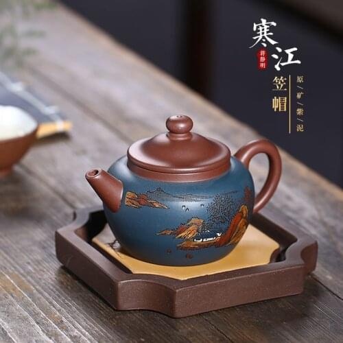 Like dai li hat pot of rain medium sand tea Jiang Jingming ceramic tea-pot authentic handmade undressed ore factory