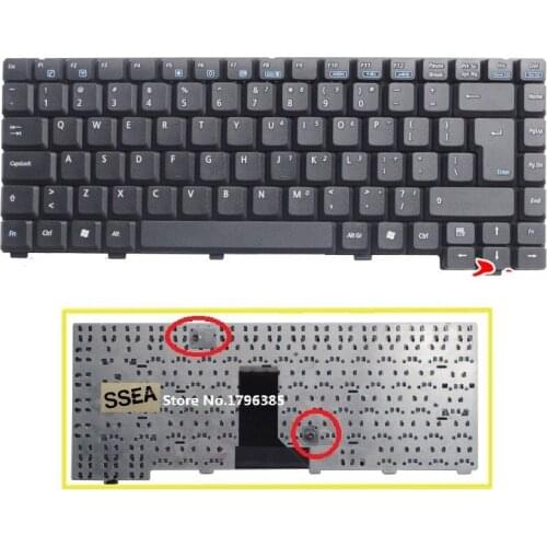 SSEA New UI Keyboard English For ASUS A6000 A6000V A3000 A9 Z91 Z81 A3 A3N A3L A3G A6 A6R A6T A6J laptop