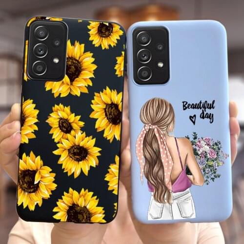 Pretty Girls Cover For Samsung Galaxy A52 5G Case SM-A526B Soft Slim Fundas Coque For Samsung A52 A 52 5G Phone Cases 6.5'' Capa