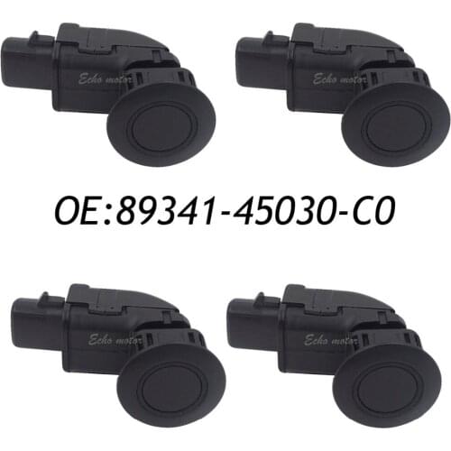 New 4pcs 89341-45030-C0 Parking PDC Reverse Assist Bumper Sensor For 2006-2010 Toyota Sienna 89341-45030-C0 040 188300-2370