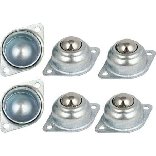 48mmx32mm Flange Mounted Conveyor Roller Ball Bearings Transfer Units