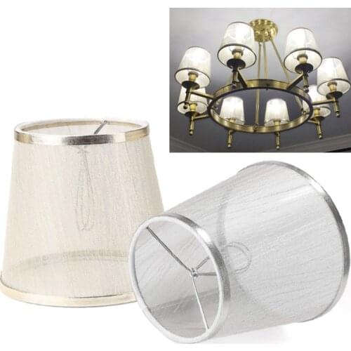 Bedside Mini Transparent Lampshade Chandelier Fabric Lamp Wall Lamp Desk Lamp Replacement Shell Cover