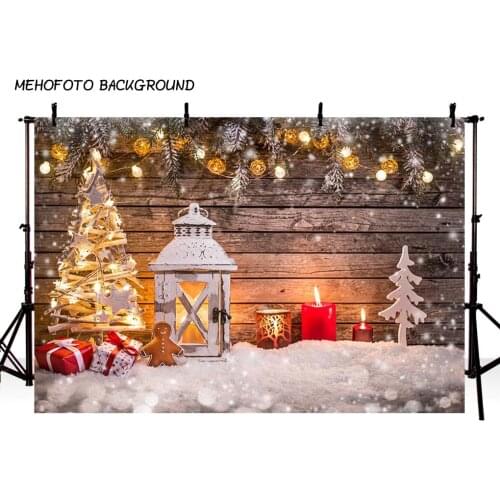 Christmas Background Fireplace Tree Winter Snow Window Backdrop Interior Baby Birthday Photography Background For Photo Studio