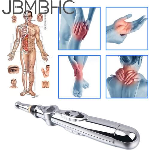Acupuncture Pen Body Meridian Energy Electric Meridians Laser Therapy Heal Electronic Massage Pen Relief Pain Tools Massager "