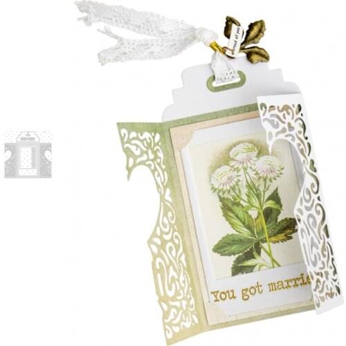 Pattern Line Border Cutting Dies Scrapbook Dariy Decoration Stencil Embossing Template DIY Greeting Card Handmade