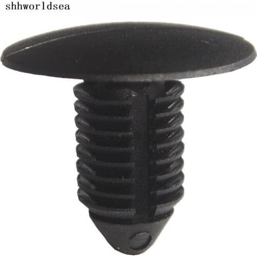 Shhworldsea auto clip Auto Clip&Fastener NYLON BLACK RADIATOR APRON PANEL RETAINER for GM 1988-ON 1619321