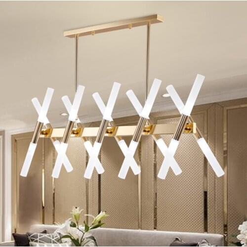 Modern Chandelier Gold Ceiling Lamp nordic Living Room Bedroom Pendant Lamp Suspension Luminaire Home Deco Lighting Fixtures