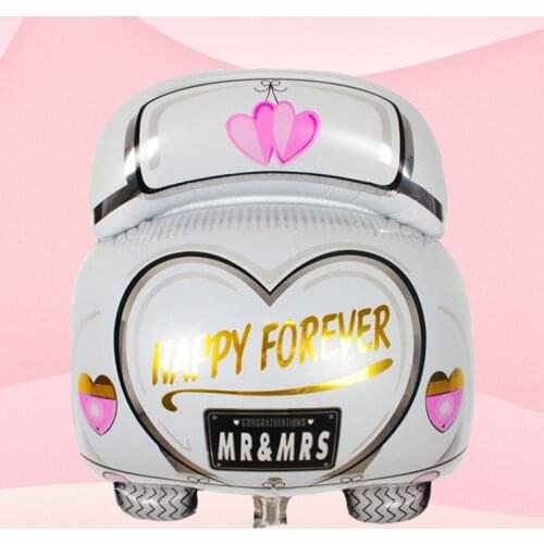 Wedding balloon Valentines Day love wedding car balloon Wedding wedding room venue decoration car aluminum foil balloon