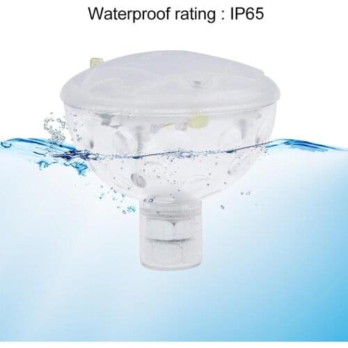LED Colorful Waterproof Bathtub Lamp Children Baby Bath Toys Underwater Swimming Pool Decorative Lights Battery Power Supply