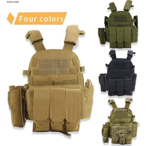 6094 Tactical Equipment Molle Vest Military Airsoft Vest Body Armor Military Army Training Combat Protection Vests