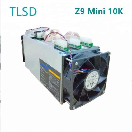 TLSD Used Antminer Z9 Mini 10K Bitcoin Mining Machine with Power Supply