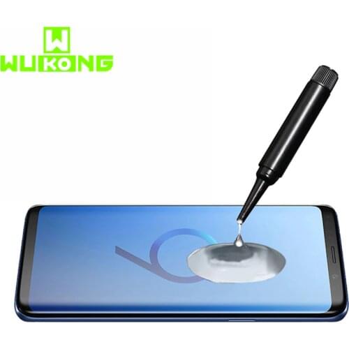 Full Glue UV Screen Protector For Samsung note 20 ultra S9 S10 plus S20+ Note 10+ HW Mate 30 Pro P30pro (only glue and glass)