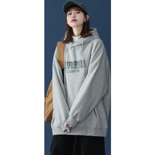 Womens Sweatshirt Spring Autumn Hooded Sweatshirt Printing Casual Loose Hoodies Women Oversized Hoodie Plus Size Women Pulovers