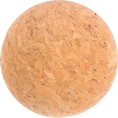 1pc Wine Bottle Soft Cork Ball Wooden Cork Ball Stopper Wine Cap Stopper Kitchen Bar Tool (White)