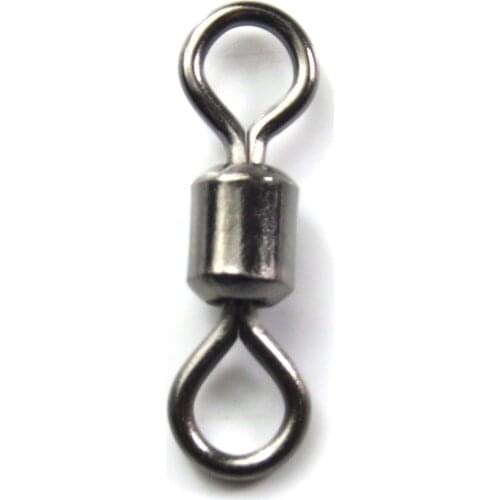 10/20 pieces Rolling Swivels Stainless Steel Fishing Swivel Connetor Saltwater Terminal Tackle