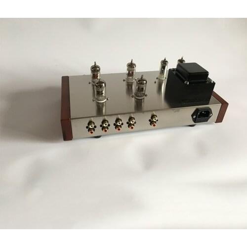 12AX7B 12AU7 Vacuum Tube Preamplifier Amplifier HiFi Home Stereo Diy Speaker Amplifier Refer Shigeru Wada/12AX7B 12AU7*2 6Z4*2