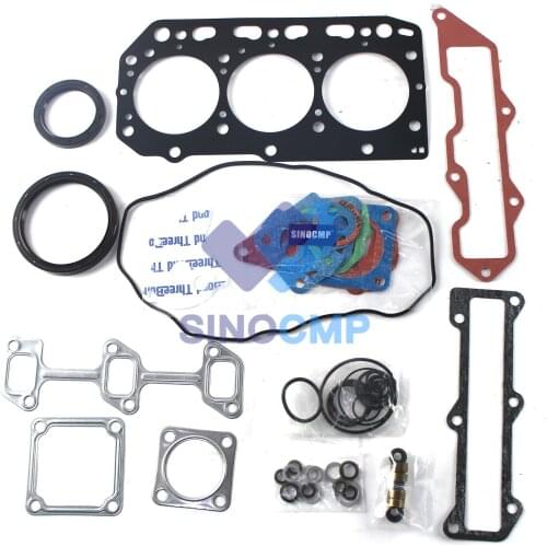 3TNE88 3TNV88 Engine Gasket Kit For mini-Excavator Steer Loader Forklift