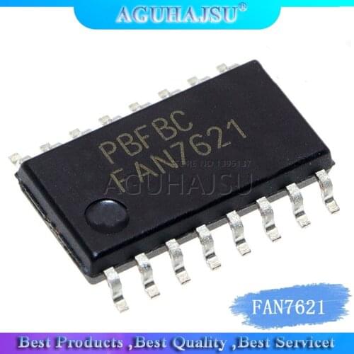 5pcs/lot FAN7621 7621B 7621S SOP16 LCD management chip